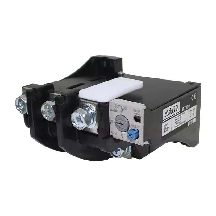 Relé térmico rango 43-65A para CT(100-125) 1NA+1NC Metaltex
