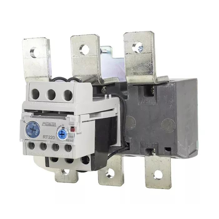 Relé térmico rango 160-240A para CT(180-220) 1NA+1NC Metaltex