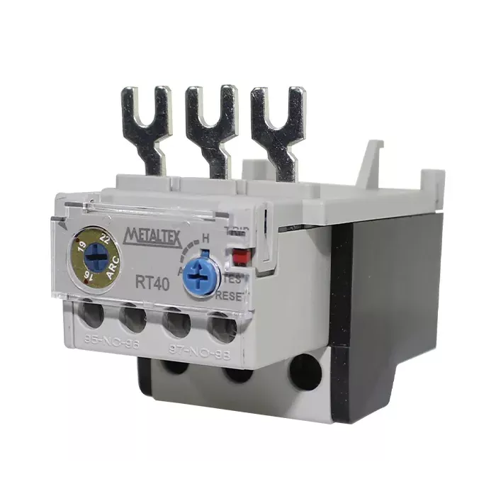 Relé térmico rango 16-22A para CT(32-40) 1NA+1NC Metaltex
