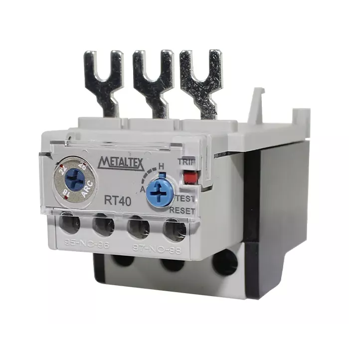 Relé térmico rango 18-26A para CT(32-40) 1NA+1NC Metaltex