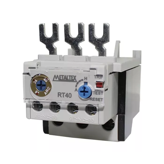 Relé térmico rango 28-40A para CT(32-40) 1NA+1NC Metaltex