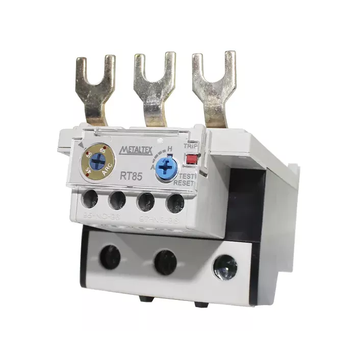 Relé térmico rango 45-65A para CT(50-65-85) 1NA+1NC Metaltex
