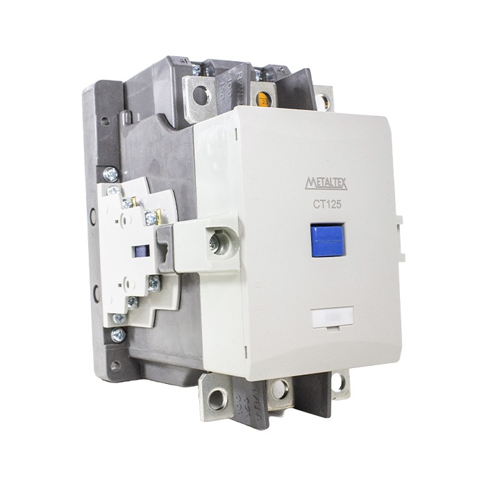 Contactor tripolar 125A 3P 2NA+2NC 220-240VAC Metaltex