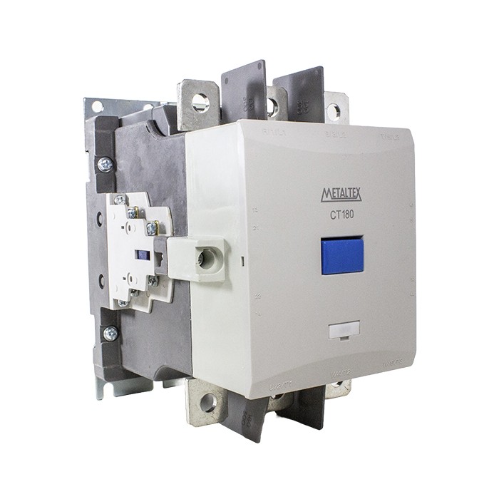 Contactor tripolar 180A 3P 2NA+2NC 110VAC Metaltex