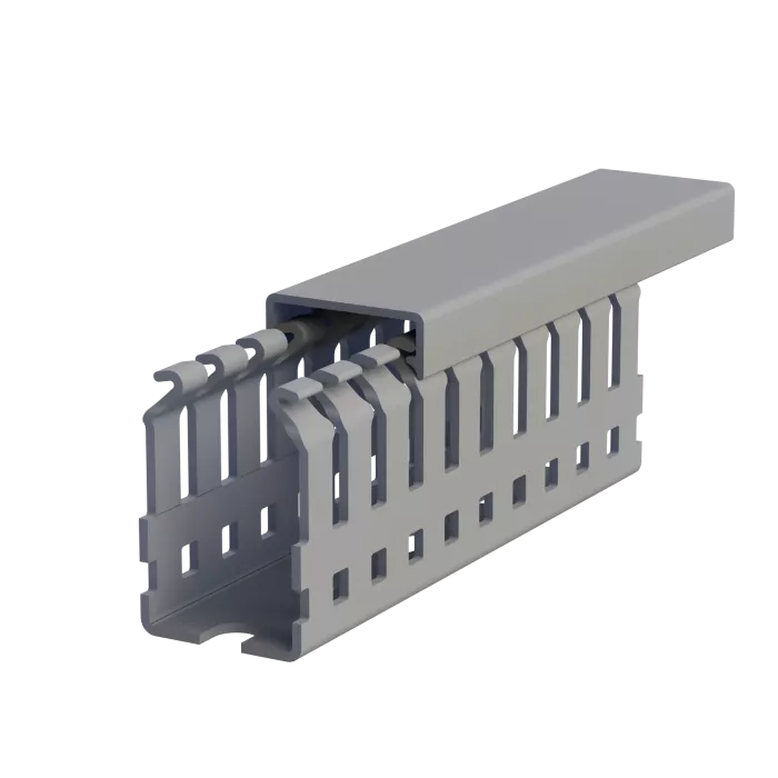 Wire Duct PVC 25mm width x 40mm height x 2m de length gray Klemsan - 1G04A001